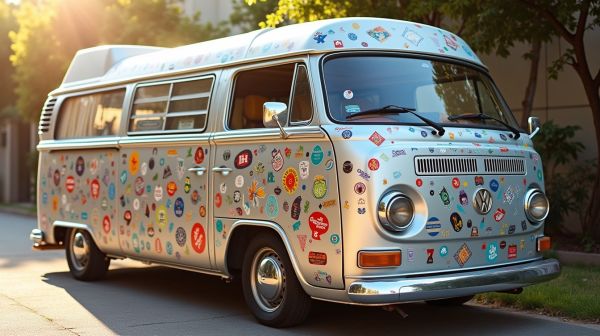 Top 5 idées de stickers pour transformer votre camionnette