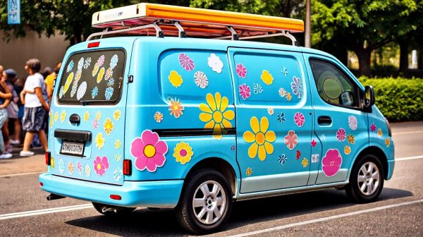 Top 5 idées de stickers pour transformer votre camionnette